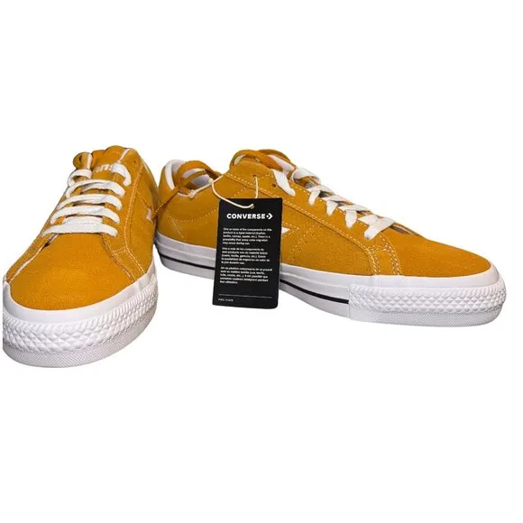 ✨ Converse One Star Pro Ox Suede 'Golden Sundial' 🌟 Men's Sz 9 (A02944C) 👟 NEW