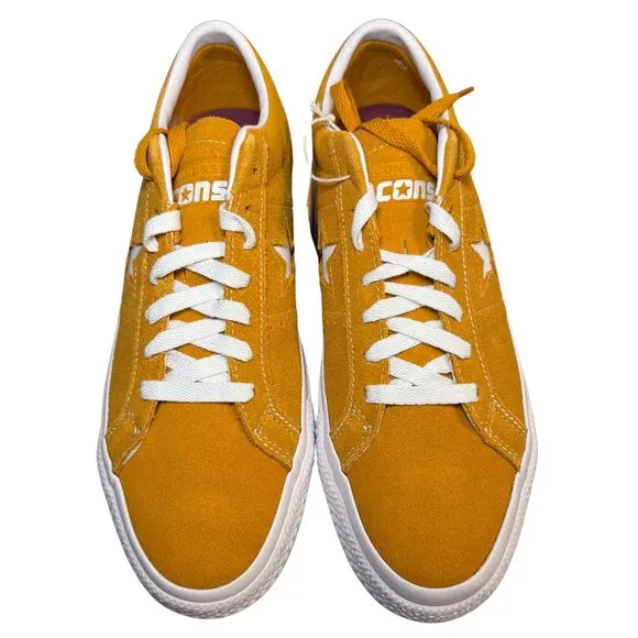 ✨ Converse One Star Pro Ox Suede 'Golden Sundial' 🌟 Men's Sz 9 (A02944C) 👟 NEW