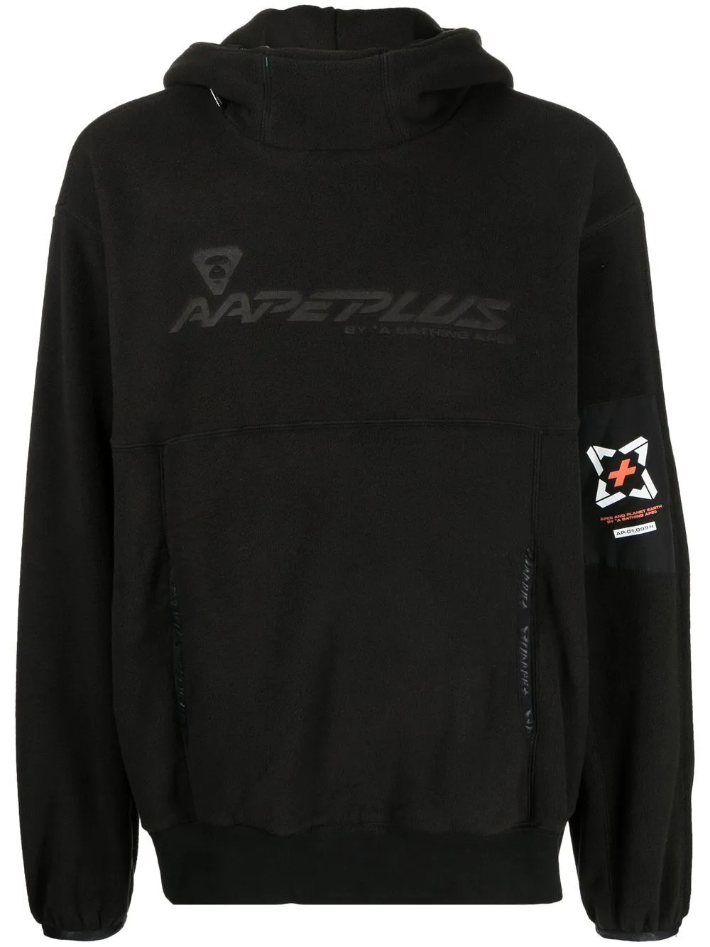 AAPE BY *A BATHING APE® logo-print hoodie