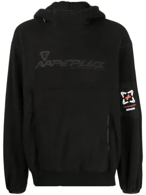AAPE BY *A BATHING APE® logo-print hoodie