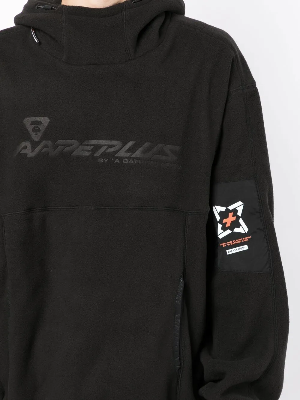 AAPE BY *A BATHING APE® logo-print hoodie