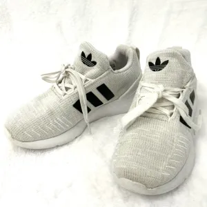 Adidas Swift Run 22 J Running Sneakers Gray Black GW8183 Track Shoe