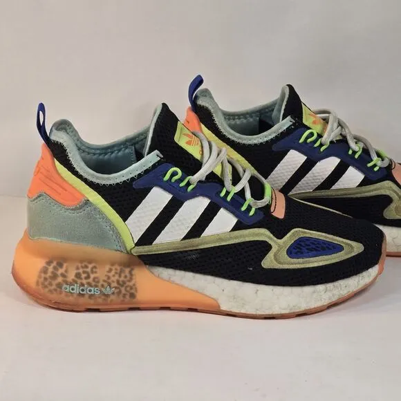 Adidas ZX 2K Boost Shoes FX6530 Marathon Running Shoes Sneakers Size 5
