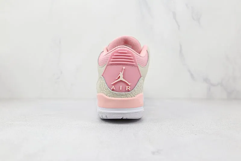 AIR JORDAN 3 RETRO SAIL/RUST PINK/WHITE/CRIMSON
