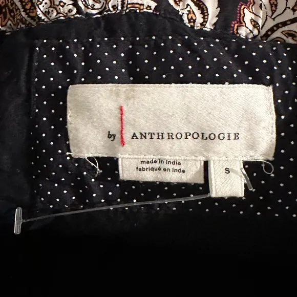 ANTHROPOLOGIE Eula Pintucked Mini Skirt