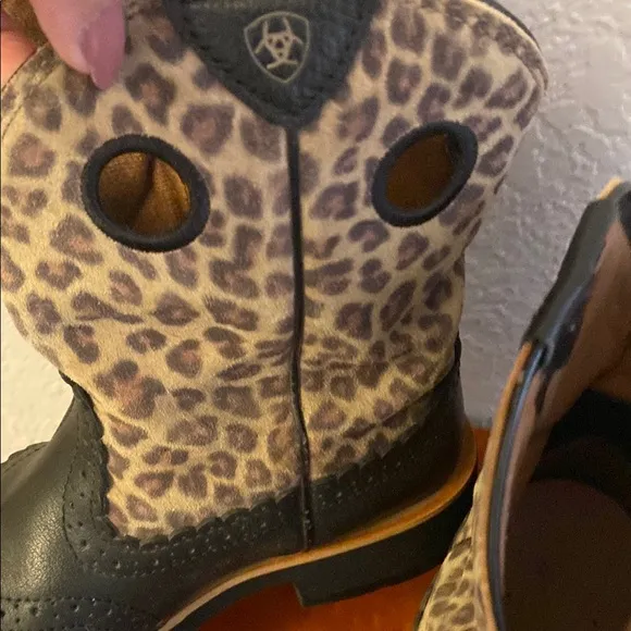 Ariat Leopard Print Boots