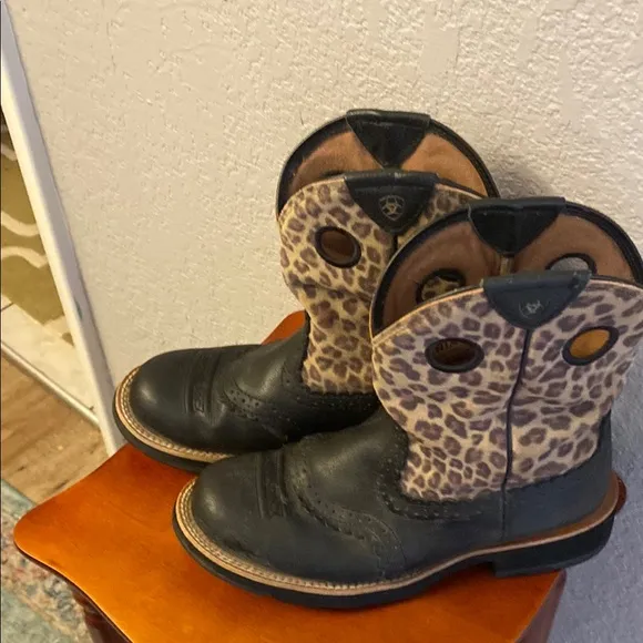 Ariat Leopard Print Boots