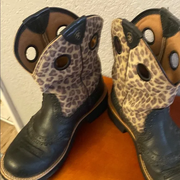 Ariat Leopard Print Boots