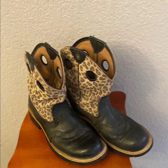 Ariat Leopard Print Boots