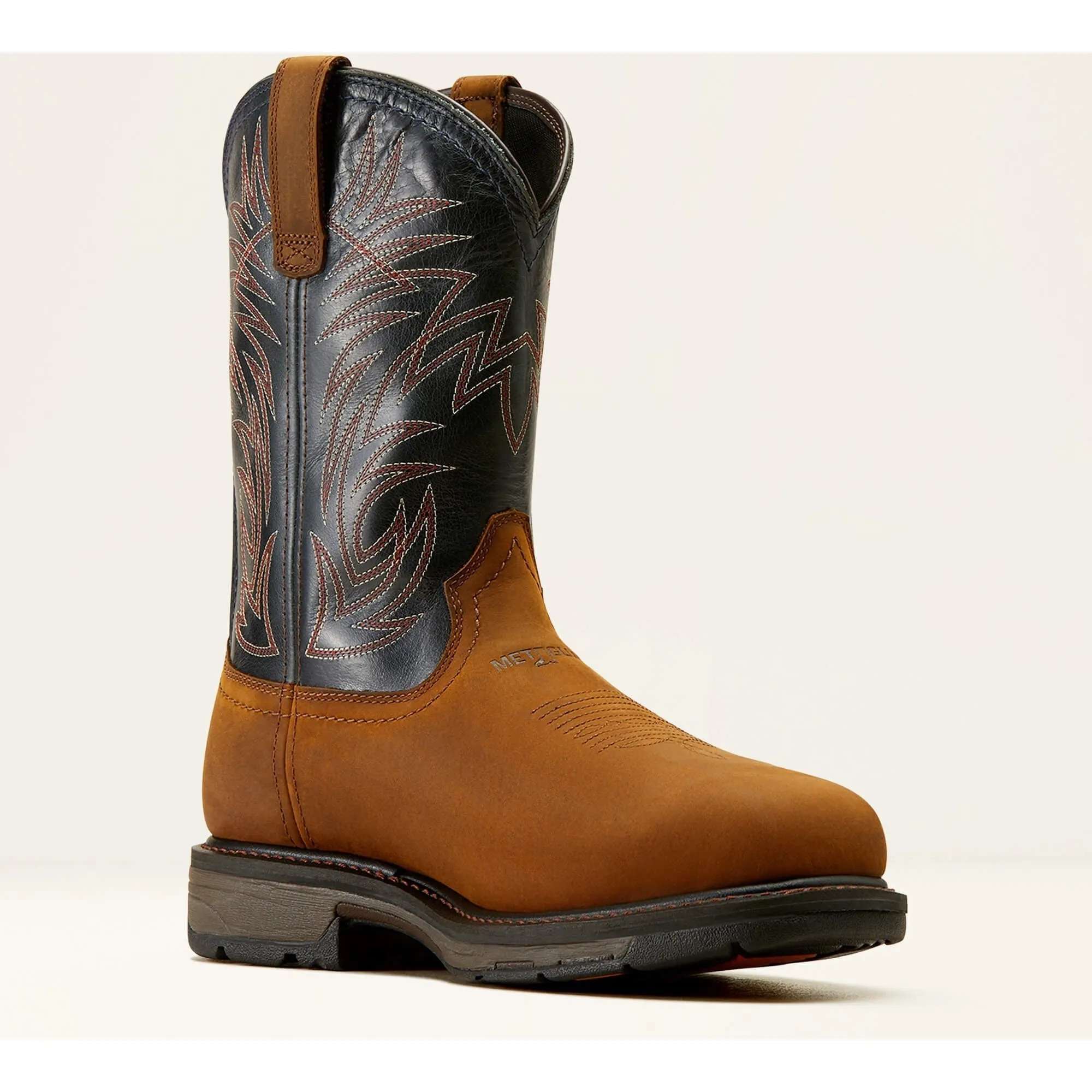Ariat Men's WorkHog 11" Comp Toe WP MG CSA PR Western Work Boot- 10042553