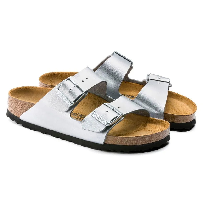 'Arizona BS' women's slide sandal - silver