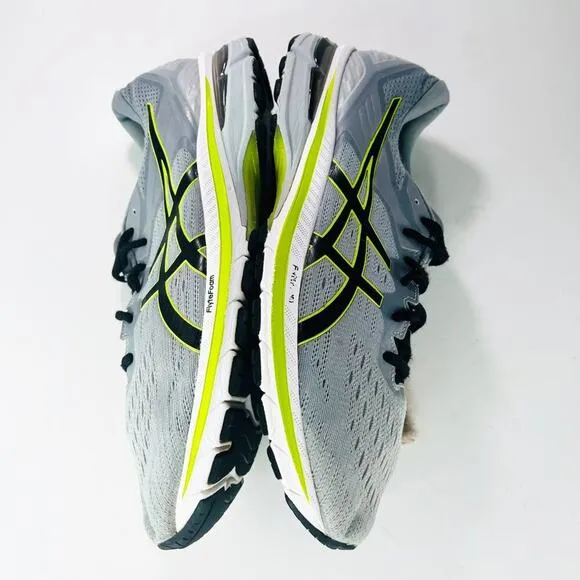 Asics GT-2000 9 Running Sneakers Shoes Grey Black Yellow-Green Men 12