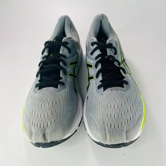 Asics GT-2000 9 Running Sneakers Shoes Grey Black Yellow-Green Men 12