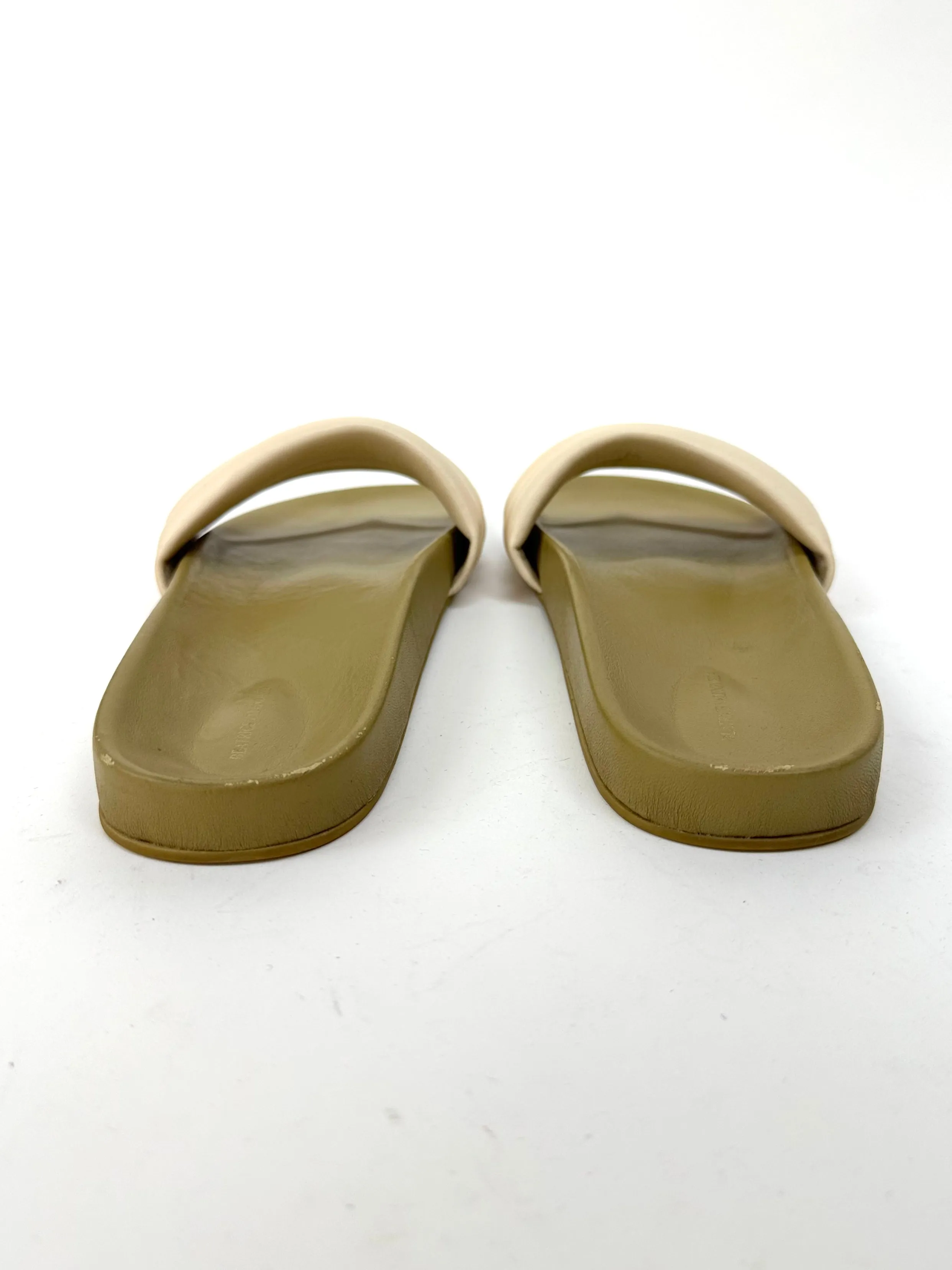 Beatrice Valenzuela Quilted Lambskin Sandals