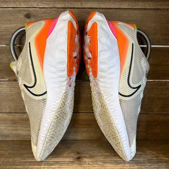 Big Kids Childrens Nike Renew Run White Running Athletic Shoes Sneakers Size 5 Y
