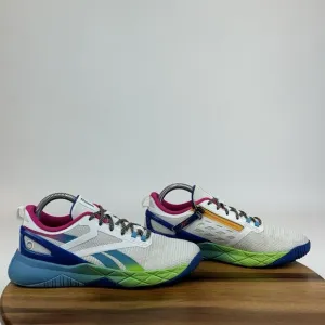 Big Kids Reebok Nanoflex Parafit TR SO White‎ Athletic Running Sneakers Size 6 Y