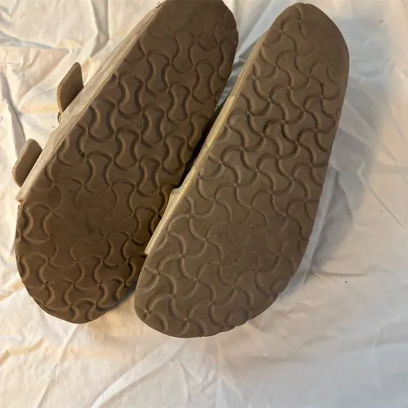 Birkenstock Arizona Unisex Sandals Beige Camouflage Size 8 Casual