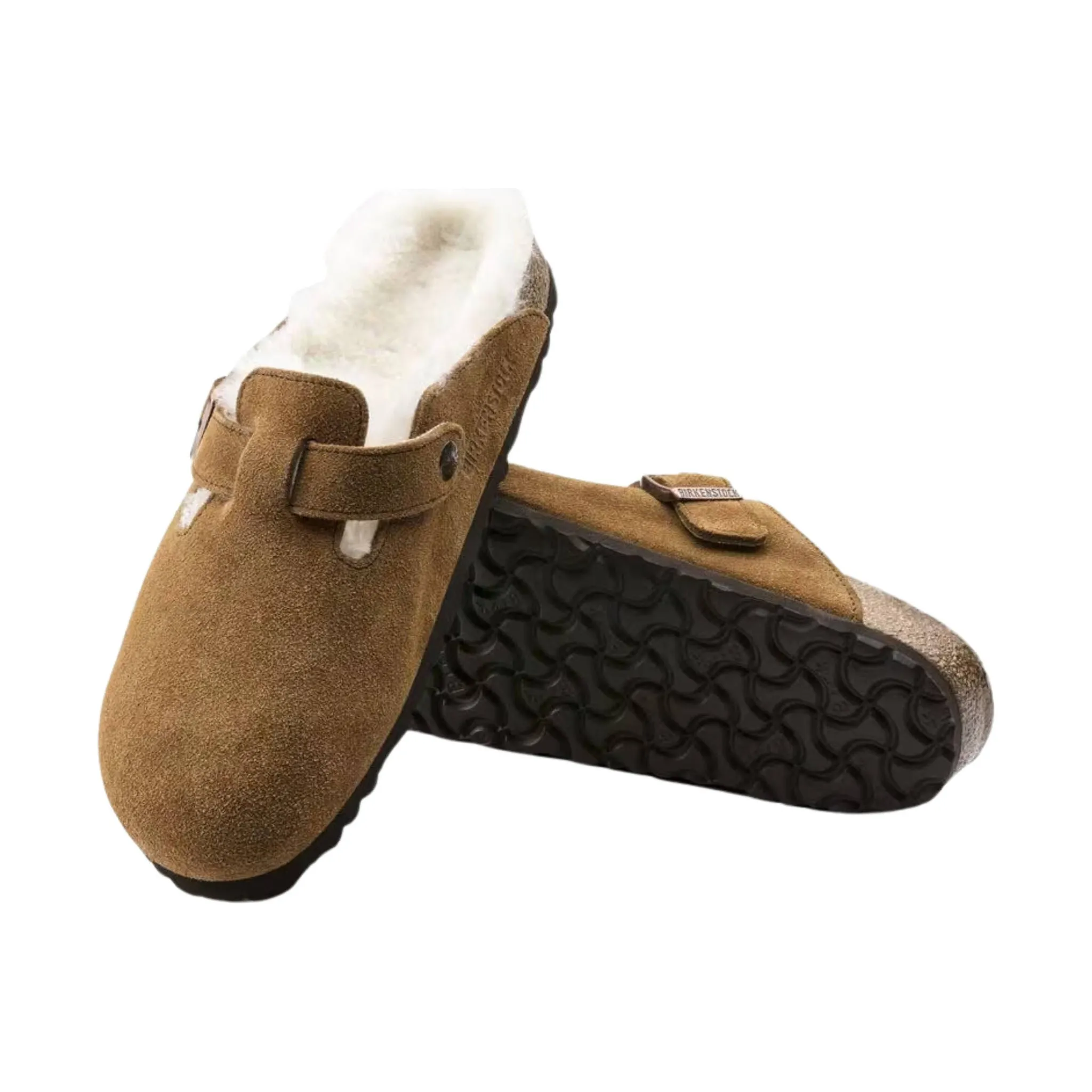Birkenstock Boston Shearling - Mink Natural