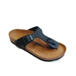 Birkenstock Gizeh Kids Size US C 12 Birko-Flor Sandals Black EU 30 Girls NARROW
