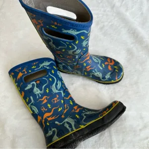 Bogs Dragon Rain Boots Boy’s Size 2