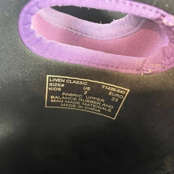 BOGS Kids Lined Classic Waterproof Rubber Boots Purple Size 2 Snow 71439-540