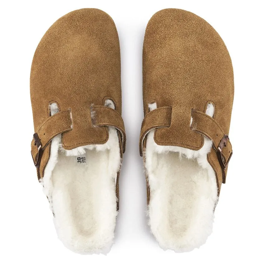 BOSTON SHEARLING MINK SUEDE