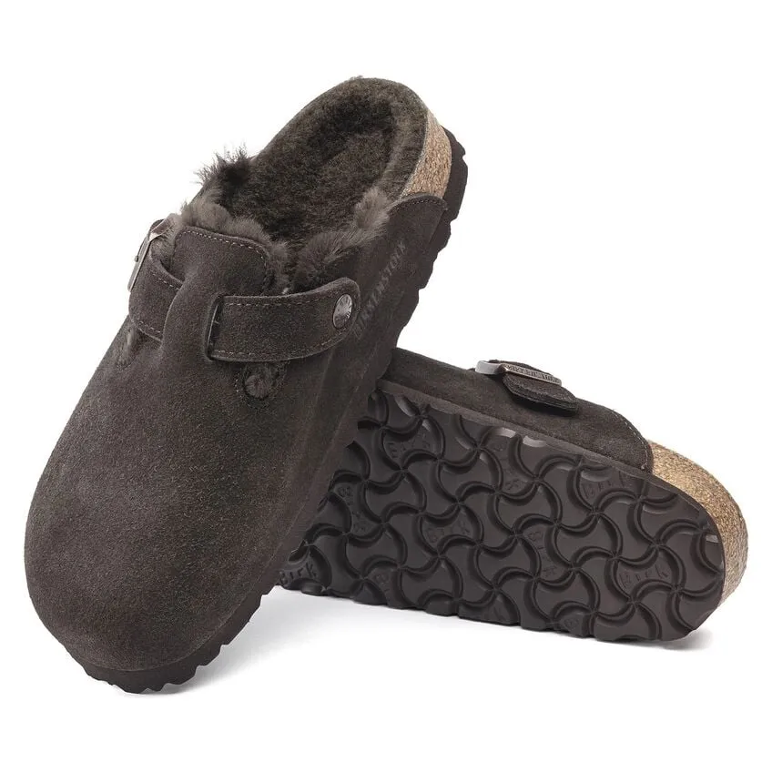 BOSTON SHEARLING MOCHA SUEDE