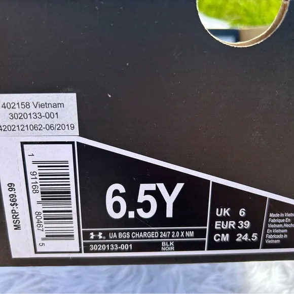 Boys' Grade School Under Armour Charged 24/7 2.0 X NM Sneakers Green Size 6.5