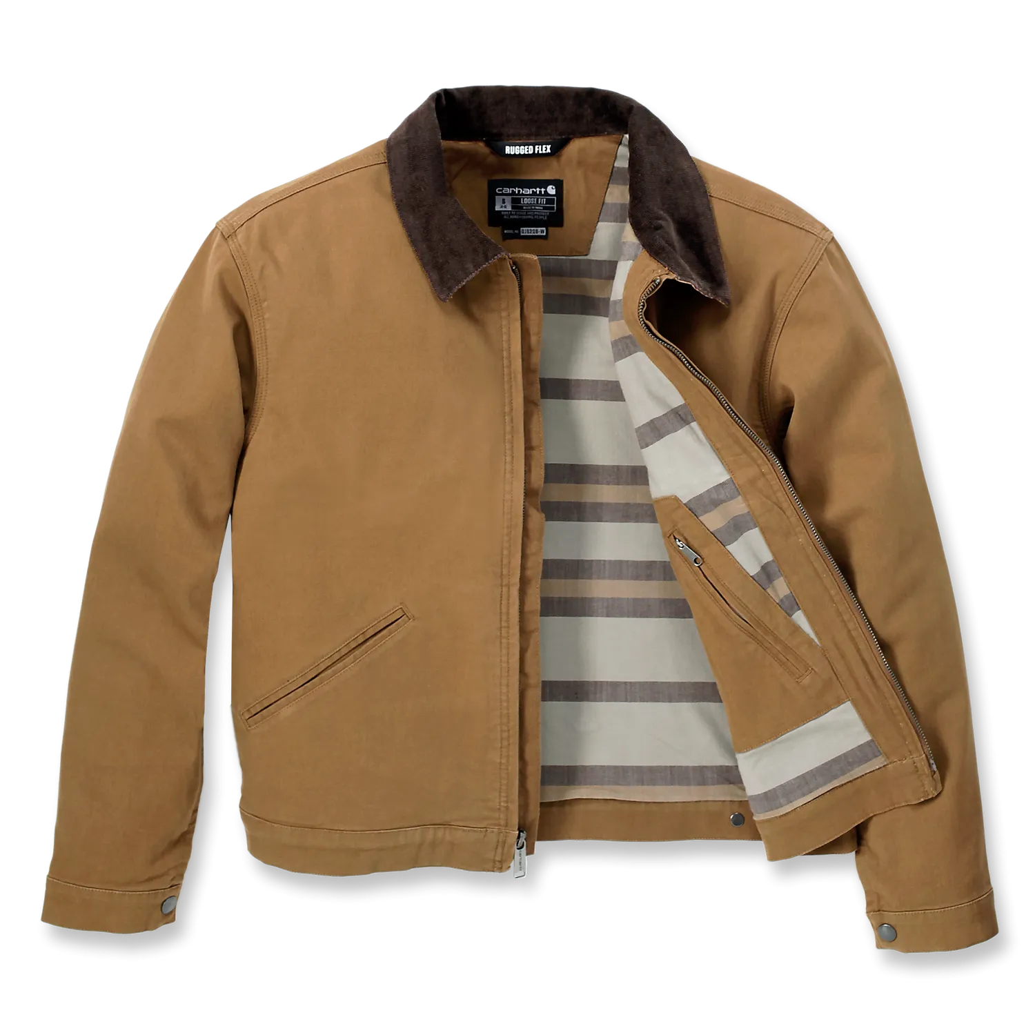 Carhartt Women's Canvas Detroit Jacket - 106208 BRN