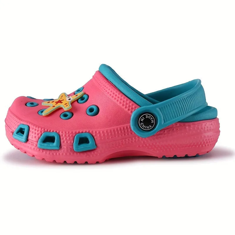 Casual Clogs For Kids, Indoor Outdoor Shoes, FS