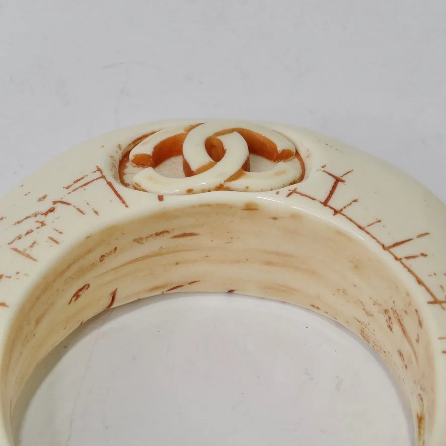 Chanel CC Logo Bangle Circa 2000