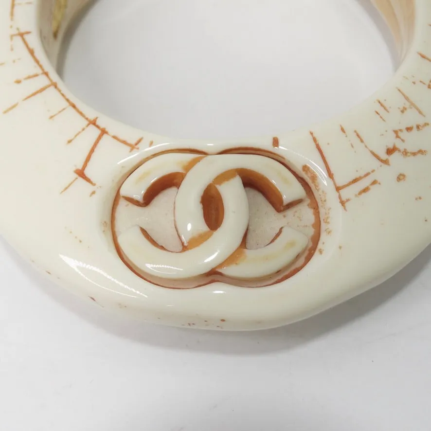 Chanel CC Logo Bangle Circa 2000