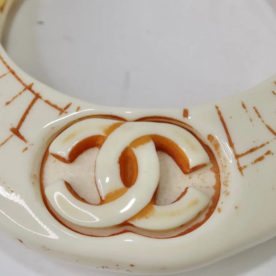 Chanel CC Logo Bangle Circa 2000