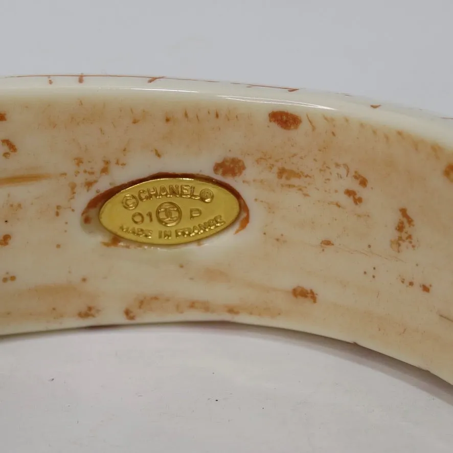 Chanel CC Logo Bangle Circa 2000
