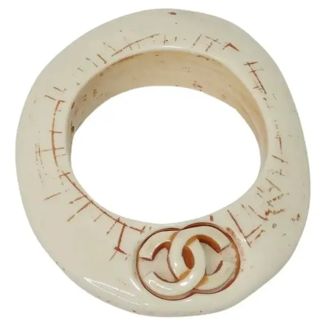 Chanel CC Logo Bangle Circa 2000