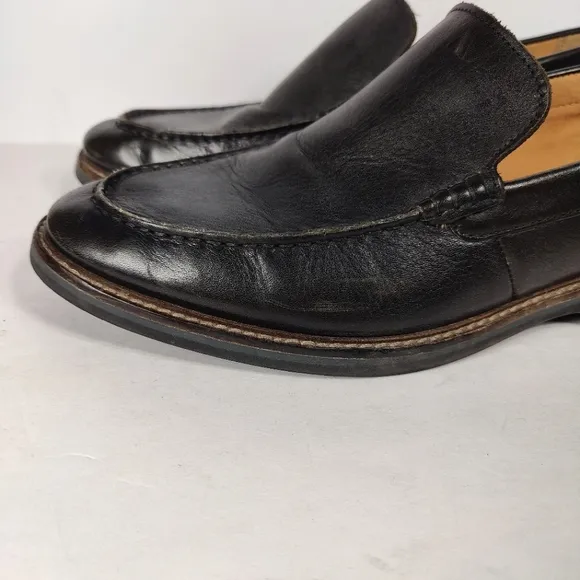 Clarks Atticus Edge Leather Loafer Casual Slip On Black Brown Men's Shoe Size 11