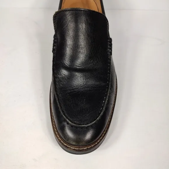 Clarks Atticus Edge Leather Loafer Casual Slip On Black Brown Men's Shoe Size 11