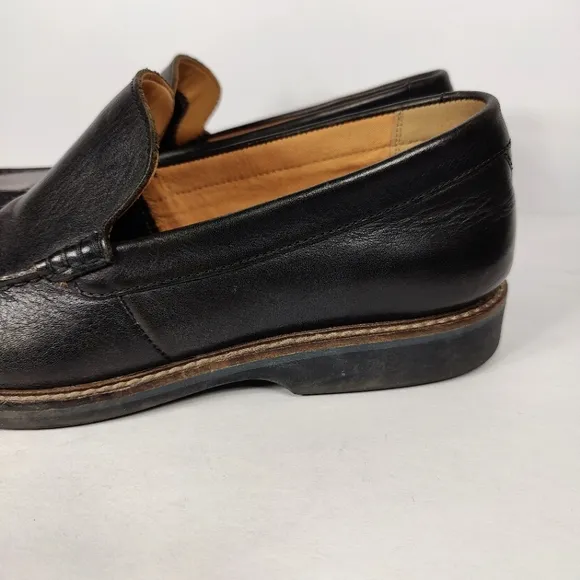 Clarks Atticus Edge Leather Loafer Casual Slip On Black Brown Men's Shoe Size 11