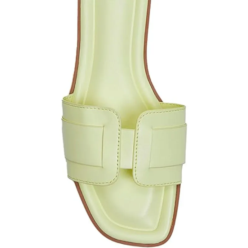 Classic Dual Strap Slide Sandals For Women
