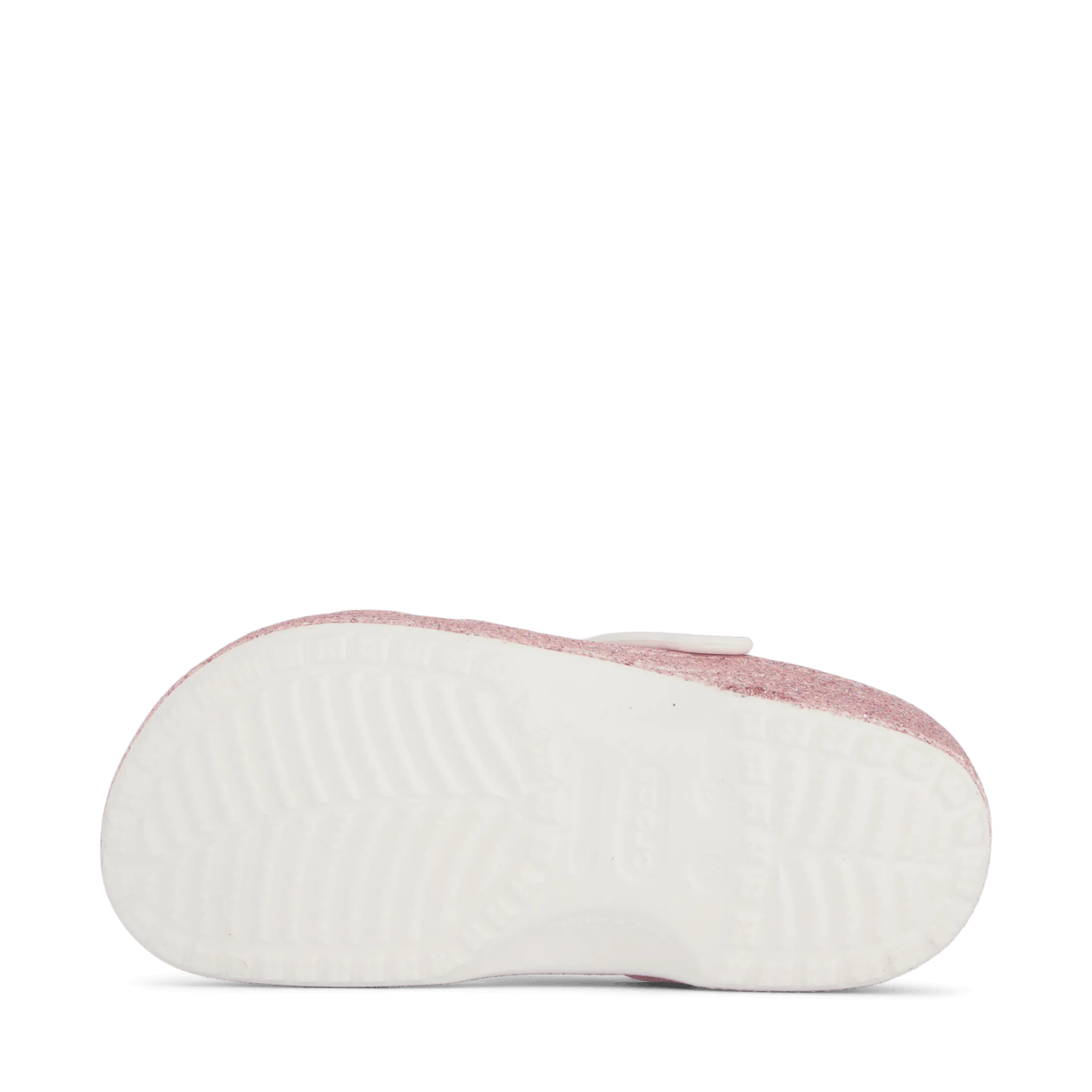 Classic Glitter Clog K White/Rainbow