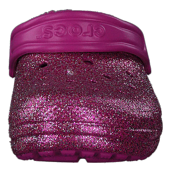 Classic Glitter Lined Clog Kids Fuchsia Fun / Multi