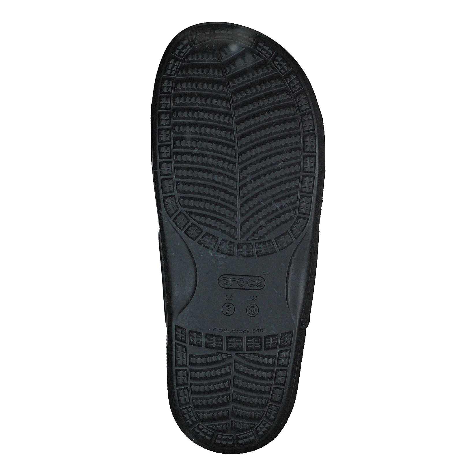 Classic Heart Print Sandal Black / White