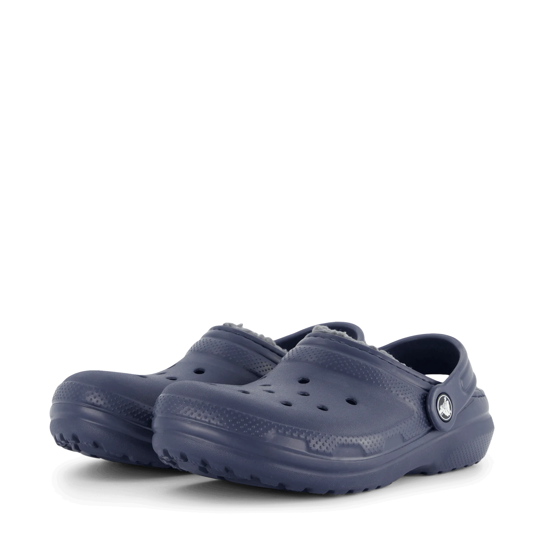 Classic Lined Clog Kids Navy / Charcoal