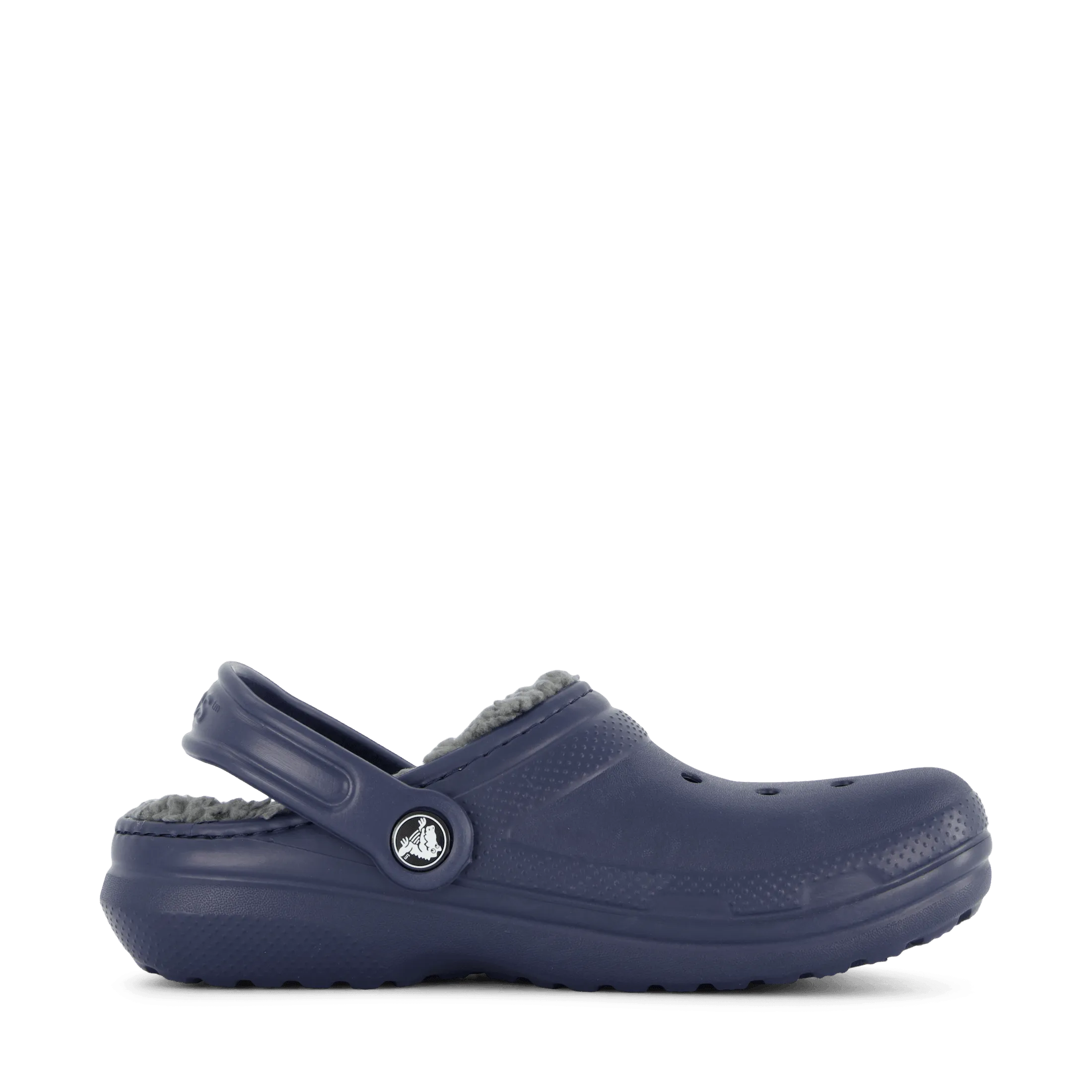 Classic Lined Clog Kids Navy / Charcoal