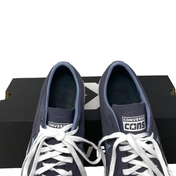 Converse One Star Pro Suede Shoes Gray For Women Low Top Casual Sneakers A07972C