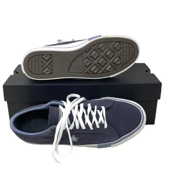Converse One Star Pro Suede Shoes Gray For Women Low Top Casual Sneakers A07972C