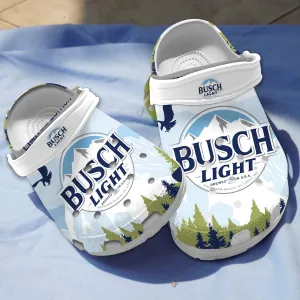 Cool Busch Light Beer Clogs
