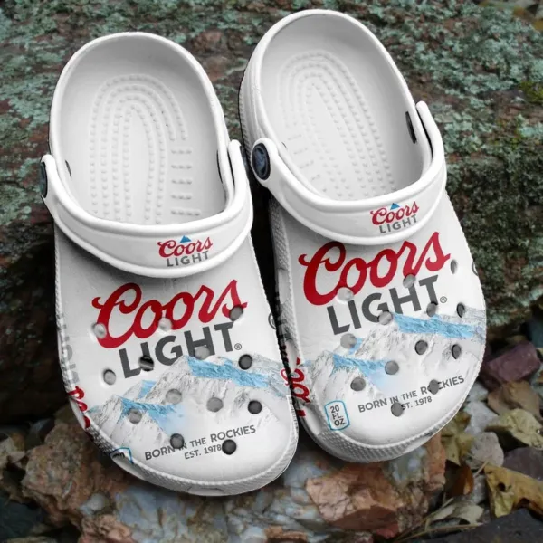 Coors Light Beer Clogs