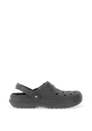 Crocs Mens Lined Clogs, Slate Grey