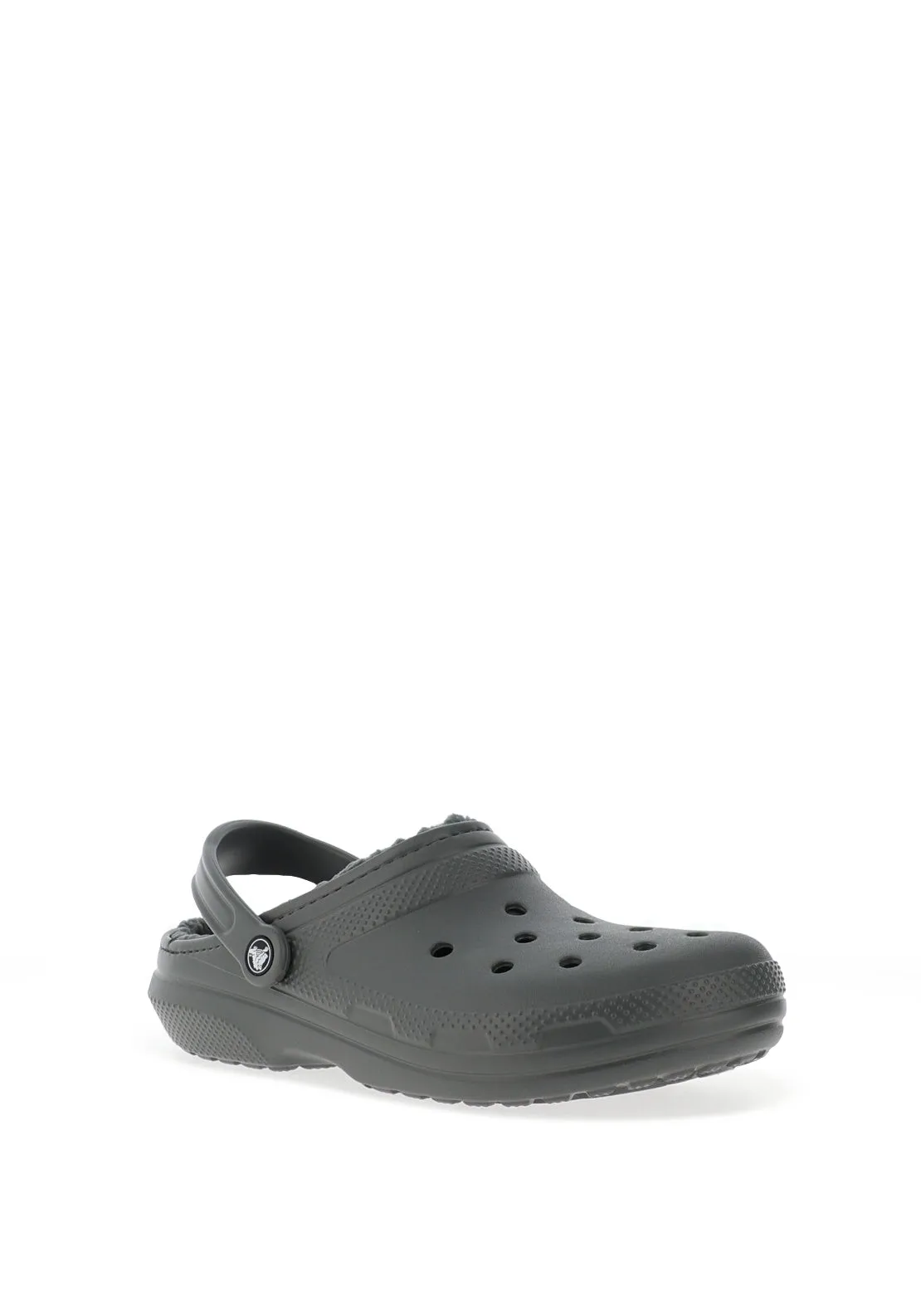 Crocs Mens Lined Clogs, Slate Grey